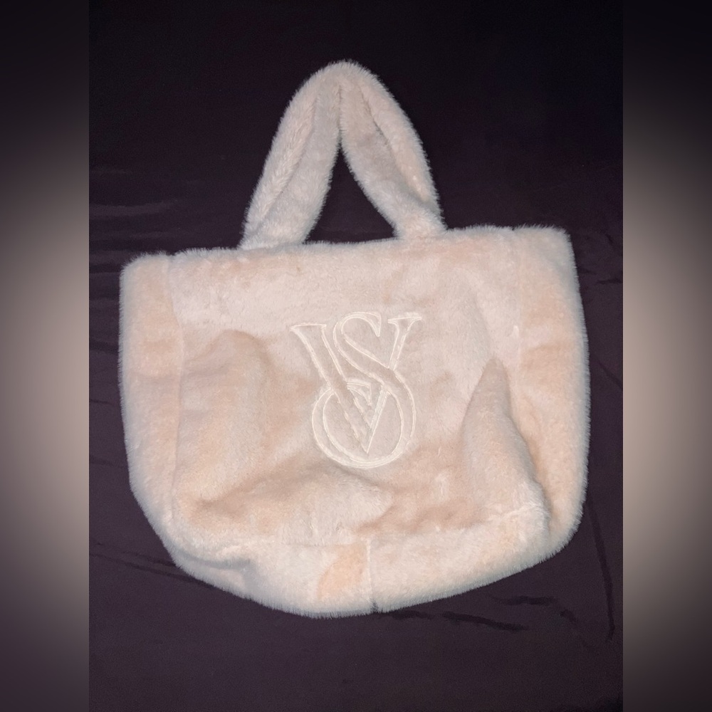 Large Faux Fur Tote Bag